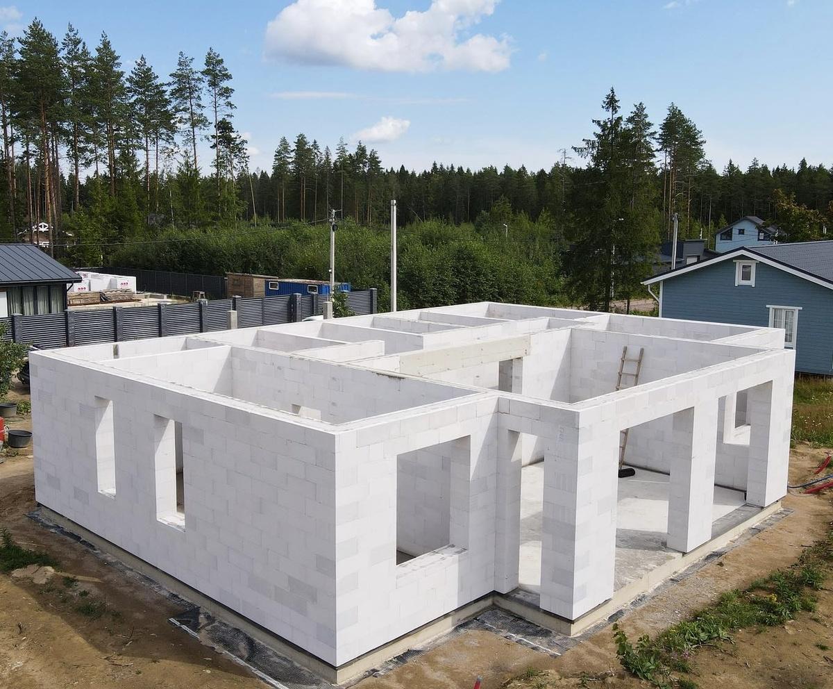 Стеновой пирог для дома без газа